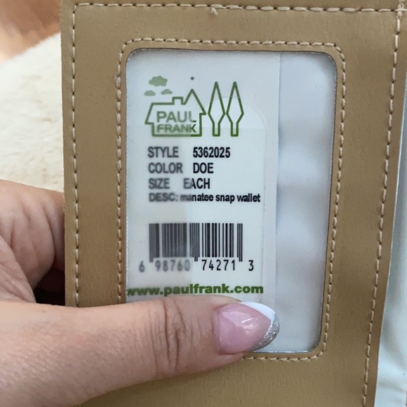 Paul Frank | Accessories | Vintage Paul Frank Manatee Snap Wallet In